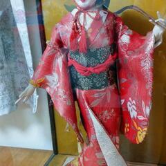 羽子板、日本人形セット − 滋賀県