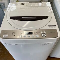 シャープ 洗濯機 ES-GE6D W565×D570×H890