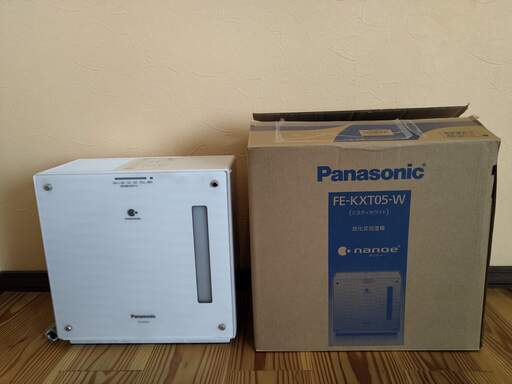 2020年製 ナノイー搭載 Panasonic FE-KXT05-W 気化式加湿器 14畳用 5年保証付