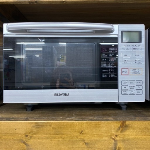 アイリスオーヤマ 2019年製 オーブンレンジ MO-F1801