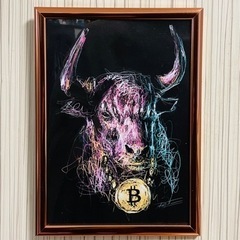 ビットコイン Bitcoin ポスター 絵画