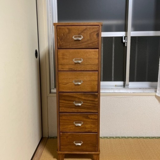 木製の引き出し収納