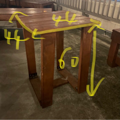 【無料】屋外でも使えるテーブル(DIY）軽量(0円)