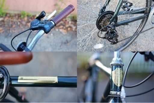 週末引き取り限定価格】クロスバイク ローバー グリーン ROVER