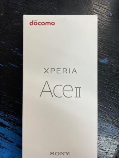 SIMフリー】新品同様 SONY Xperia Ace Ⅱ ホワイト 2021/11/06