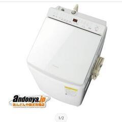 取り引き中。5年保証書付き！パナソニック 縦型洗濯乾燥機 8㎏