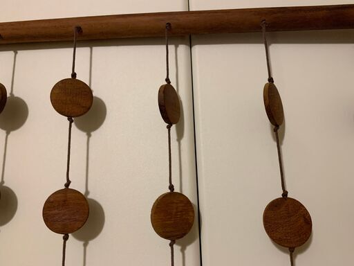 木製すだれ２本セットおしゃれアジアンテイストインテリア木製すだれ２本セット中古 Glunit 太子橋今市の家具の中古あげます 譲ります ジモティーで不用品の処分