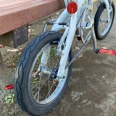 軽量折りたたみ自転車 FIAT 14インチ ホワイト