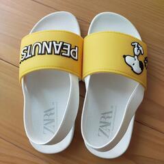 17.5cm ZARA KIDS SNOOPY サンダル 