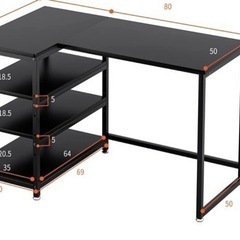 S'tmthorts⭐️♥️大人気のL字型PCデスク♥️テレワークデスク