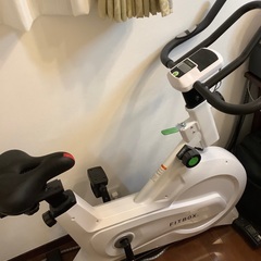【FITBOX 第3世代フィットネスバイク　極静音】 メーカー1年保証 エクササイズセンサー付き　トレーニングバイク　ダイエット器具