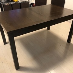 【ネット決済】IKEA ダニエルテーブル 4～8人用