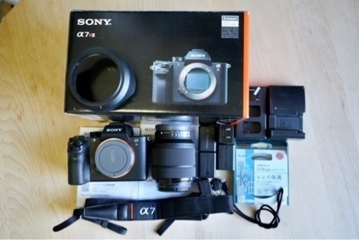 【超お得】SONY α7RⅡ 美品 ボディ＋フルサイズレンズ 付属品＋充実おまけ