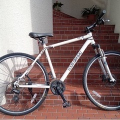 【クロスバイク】LOUIS GARNEAU TRX Ⅲ サイズ　520mm 3×8段変速 フロントサスペンション ディスクブレーキ　若林自転車　浜大津SALE❗️