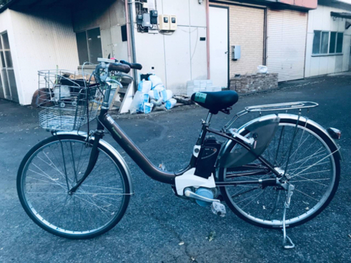 93番  電動自転車✨ Panasonic ビビ ELTX63‼️