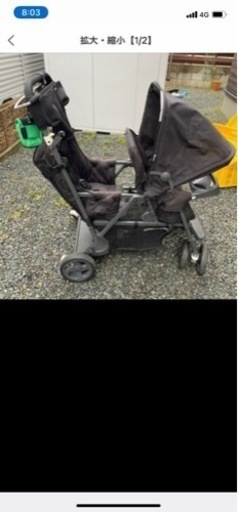 ベビーカー　双子