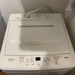 【ネット決済】洗濯機 6.0kg 2021年製 YAMADA S...