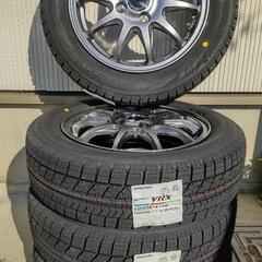 新品　スタッドレス アルミ4本セット　155/65R14　BLI...