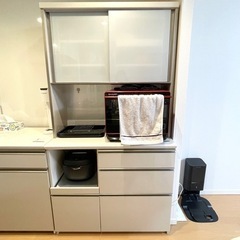 【超美品✨】【お値下げ可‼️】高級 パモウナ 食器棚 キッチンボード