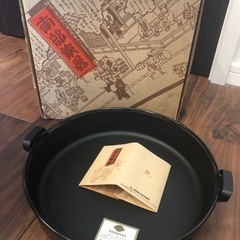 【ネット決済】【処分】新品／未使用　南部鉄器　すき鍋