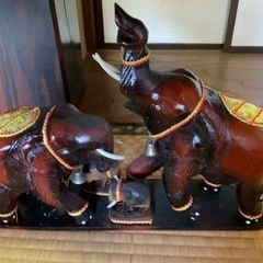 海外で購入した象の置物