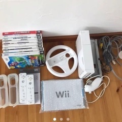 写真に写ってないですが、Wiiフィットバランスボードも