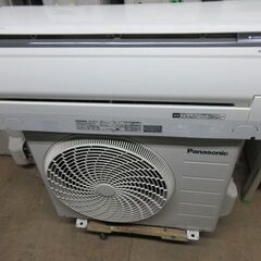 K02573 パナソニック 中古エアコン 主に8畳用 冷2.5kw ／ 暖2.8kw