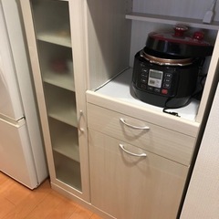 【ネット決済】ニトリ　一人暮らし用　食器棚