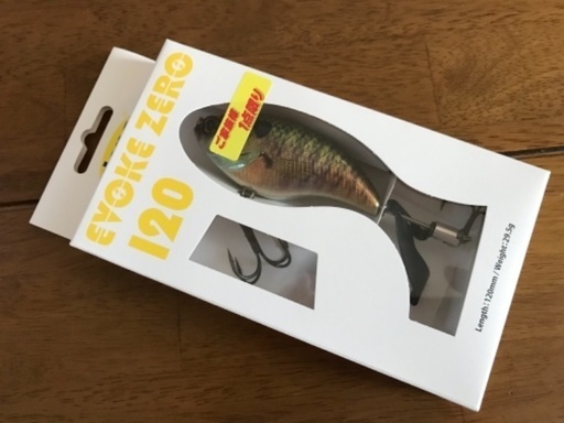 イヴォーグゼロ EVOKE ZERO120 deps ギル 新品未使用 バス釣り 新商品