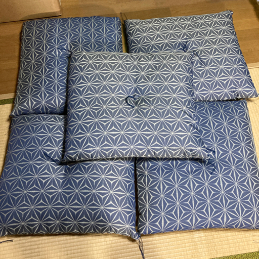 無料座布団5枚セット 陸王 西京極の家具の中古あげます 譲ります ジモティーで不用品の処分