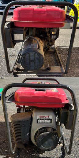 引取限定】新ダイワ EGR21 発電機 単相100V 21A 201kVA 60Hz ガソリン