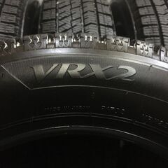 BS BLIZZAK VRX2 155/60R14 14インチ スタッドレス 4本 2017年製 バリ溝 N-ONE アルトラパン MRワゴン ミラトコット等　(VTM472)クレジットカード QRコード決済可能