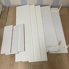 DIY 白　端材　化粧板　8枚セット