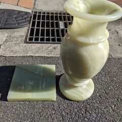 【ネット決済】大理石の花瓶 　再値下げしました　取引中