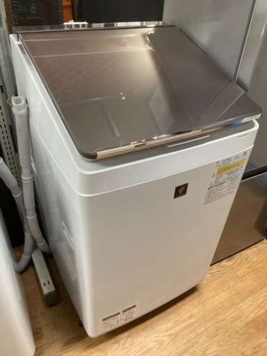 シャープ タテ型洗濯乾燥機 洗濯10.0kg 乾燥5.0kg 中古