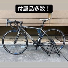 【ネット決済・配送可】ロードバイク クロスバイク 自転車　カーボン製