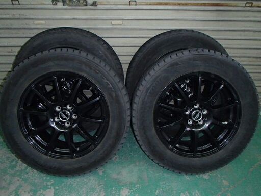 BLIZZAK DMV2　225/60R17 + SCHNEDER USED　スバルXVに BLIZZAK DMV2 225/60R17 + SCHNEDER USED スバルXVに