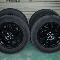 BLIZZAK DMV2 225/60R17 + SCHNEDER USED スバルXVに