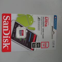 microSDカード 256GB SanDisk 未開封新品で3...