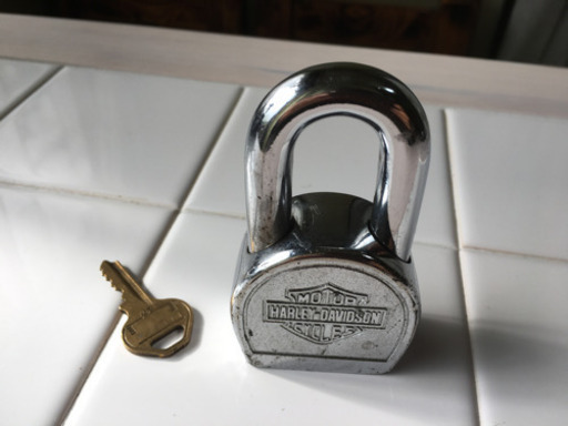 日本製・綿100% ハーレー ダビッドソン HARLEY-DAVIDSON パドロック