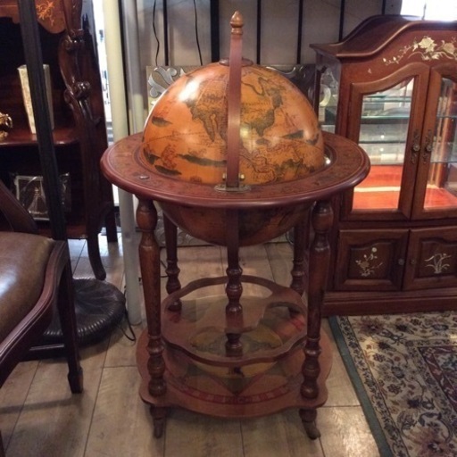 品 地球儀 ワインラック