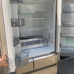?ファミリータイプ冷凍冷蔵庫?おすすめ㊗️ガラストップ?保証有り 