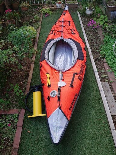 その他 正月セール10日まで【少々難有】エアフレーム1 カヤック一式