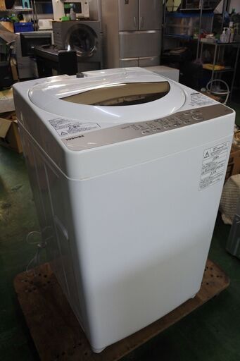 東芝 19年式 AW-5G8 5kg 洗い 洗濯機 単身サイズ エリア格安配達 11*7