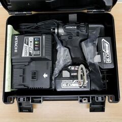 美品 日立工機 コードレスインパクトドライバー WH18DDL2 2LYPK(B 