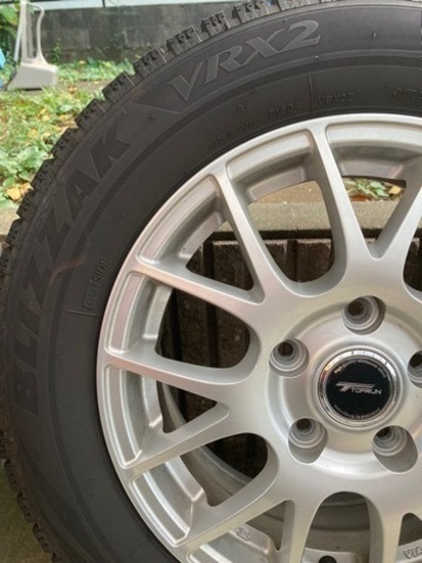 値下げ】BRIDGESTONE、スタッドレスタイヤ4本185/65R15、アルミ 