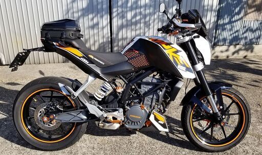 KTM 200 DUKE ABS / 2013年モデル / 自賠責3年付き / ETC / おまけ多数 / 小松市より