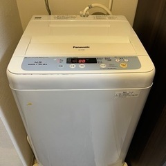 洗濯機   パナソニック　4.5リットル