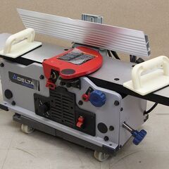 DELTA デルタ Shopmaster 卓上手押しカンナ盤 無段階変速 JT160 100V 11A 電動工具 研磨機 (D4245hhmwY)