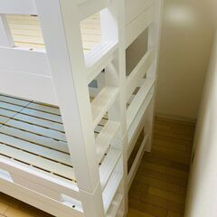 11/8 終 2段ベッド シングルサイズ 木目 美品 菊TK
